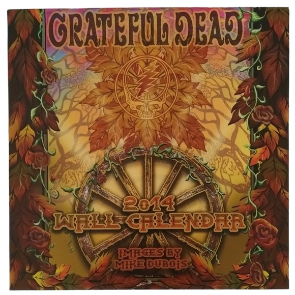 Grateful Dead Spring Tour x Mike Dubois 2014 Calendar - Picture 1 of 2